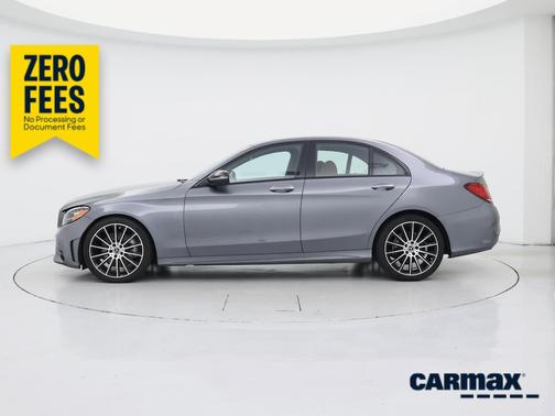 Gray 2021 Mercedes-Benz C-Class
