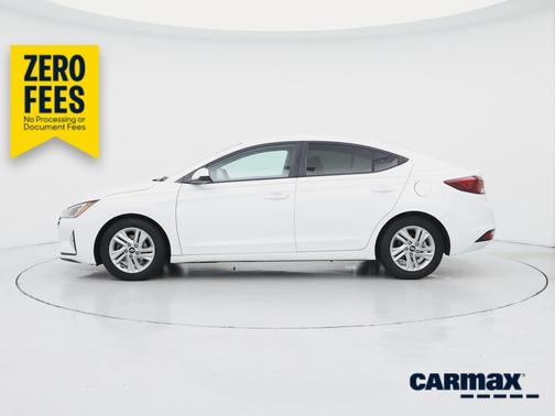 White 2020 Hyundai ELANTRA SEL