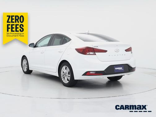 White 2020 Hyundai ELANTRA SEL