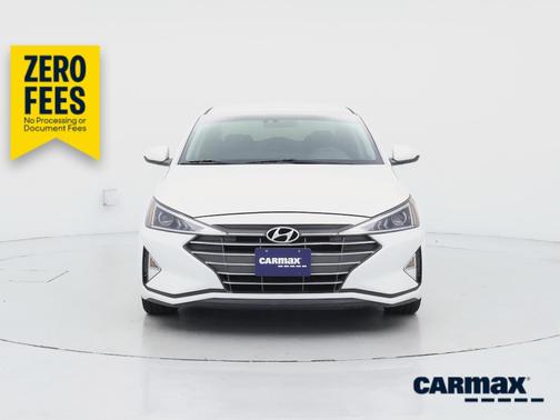 White 2020 Hyundai ELANTRA SEL