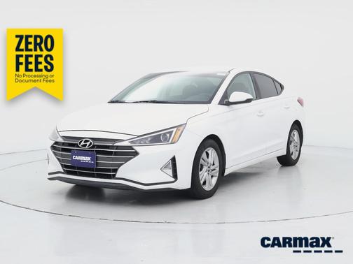 White 2020 Hyundai ELANTRA SEL
