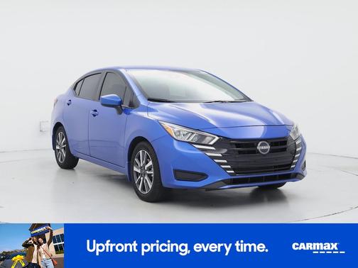 Blue 2023 Nissan Versa SV