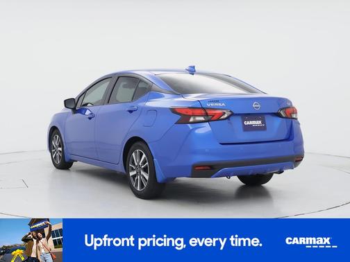 Blue 2023 Nissan Versa SV