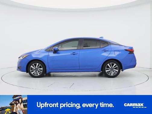 Blue 2023 Nissan Versa SV