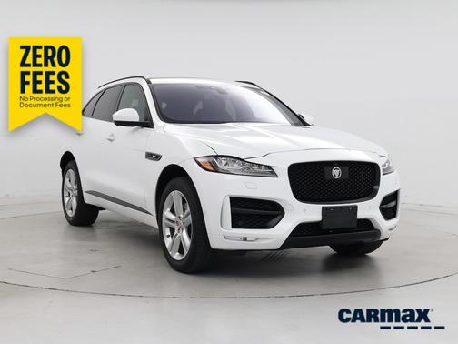 White 2018 Jaguar F-PACE R-Sport