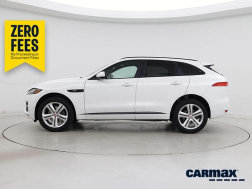White 2018 Jaguar F-PACE R-Sport