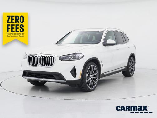 White 2023 BMW X3 XDrive30i
