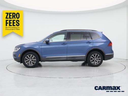 Blue 2020 Volkswagen Tiguan SE
