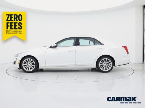 White 2019 Cadillac CTS Luxury