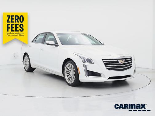 White 2019 Cadillac CTS Luxury