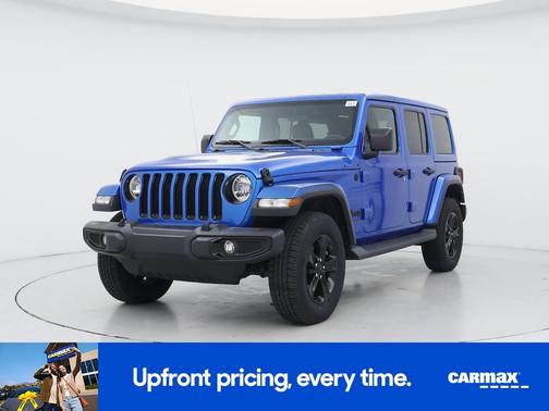 Blue 2021 Jeep Wrangler Unlimited Sahara Altitude
