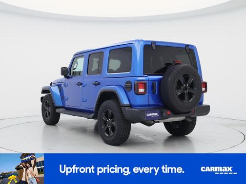 Blue 2021 Jeep Wrangler Unlimited Sahara Altitude