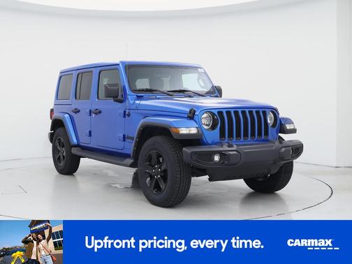 Blue 2021 Jeep Wrangler Unlimited Sahara Altitude