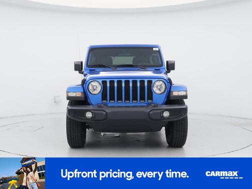 Blue 2021 Jeep Wrangler Unlimited Sahara Altitude
