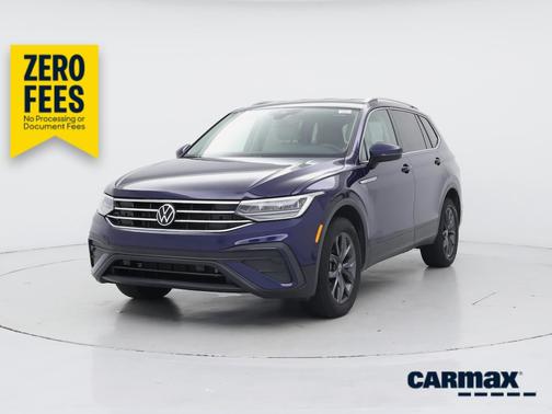 Blue 2022 Volkswagen Tiguan SE