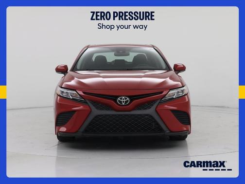 Red 2020 Toyota Camry SE