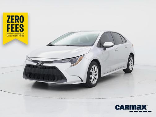 Silver 2021 Toyota Corolla LE