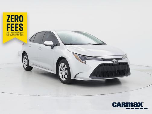 Silver 2021 Toyota Corolla LE