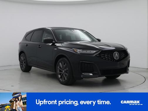 Black 2025 Acura MDX SH-AWD A-Spec