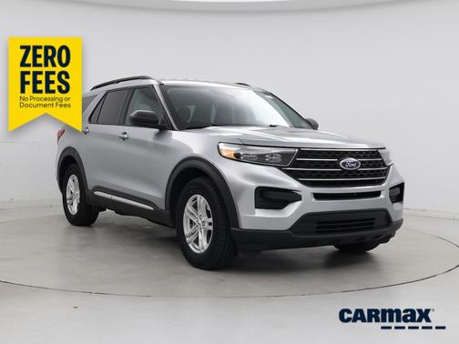 Silver 2023 Ford Explorer XLT