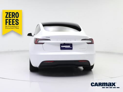 White 2025 Tesla Model 3 Long Range