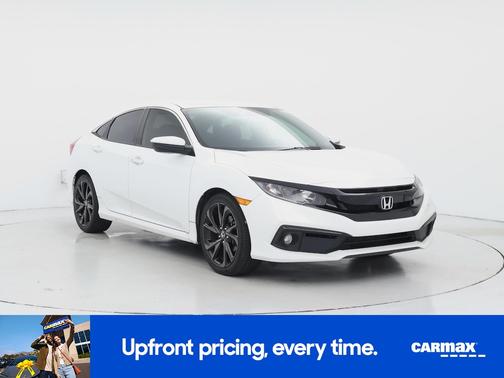 White 2020 Honda Civic Sport