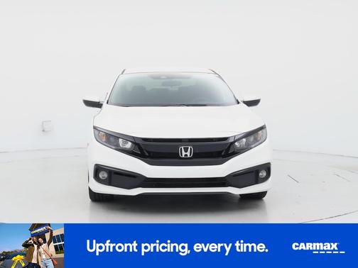 White 2020 Honda Civic Sport