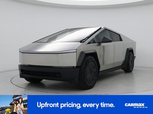 Silver 2025 Tesla Cybertruck