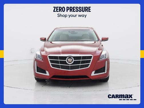 Red 2014 Cadillac CTS Luxury