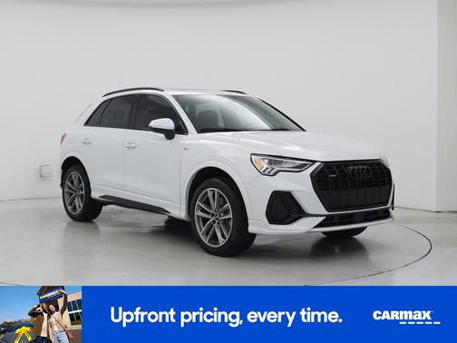 White 2022 Audi Q3 S-Line Premium Plus