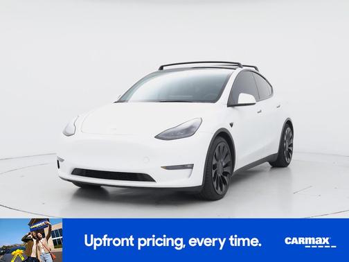 White 2022 Tesla Model Y Performance