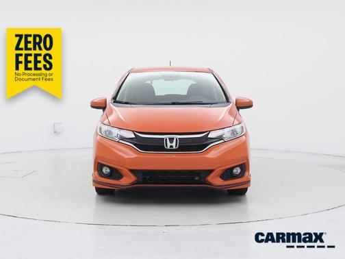 Orange 2018 Honda Fit Sport