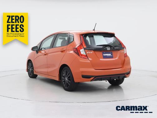 Orange 2018 Honda Fit Sport