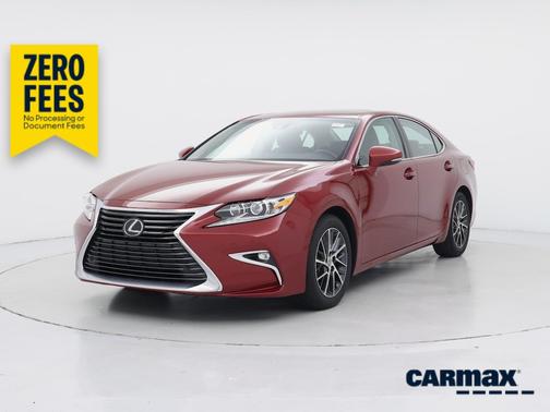 Red 2018 Lexus ES 350