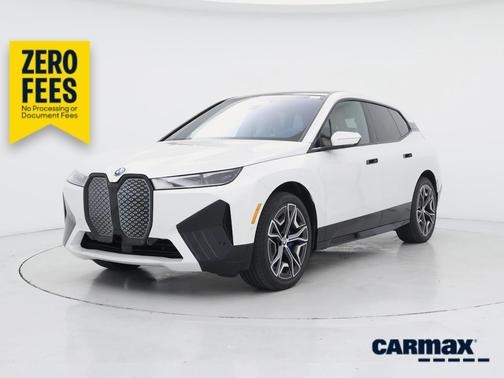 White 2025 BMW iX XDrive50i