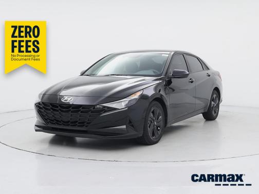 Black 2023 Hyundai ELANTRA SEL