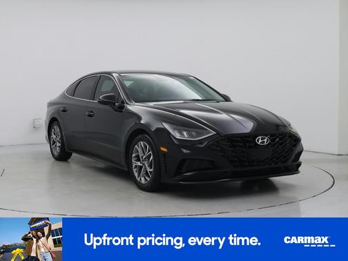 Black 2023 Hyundai SONATA SEL