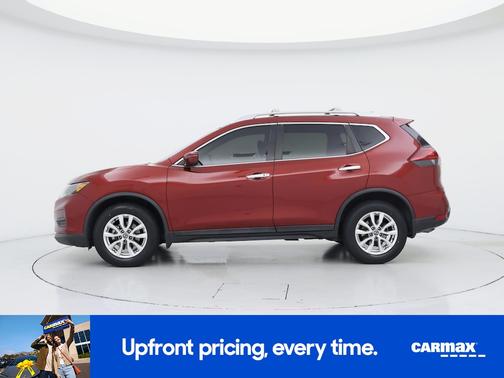 Red 2019 Nissan Rogue SV