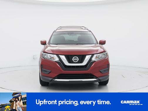 Red 2019 Nissan Rogue SV