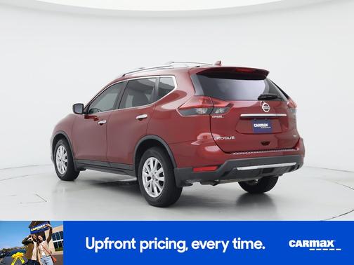 Red 2019 Nissan Rogue SV