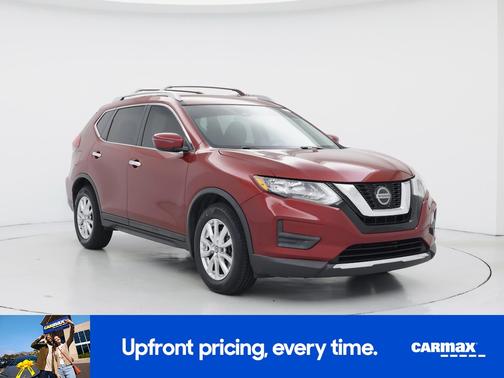 Red 2019 Nissan Rogue SV