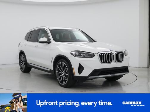 White 2022 BMW X3 sDrive30i