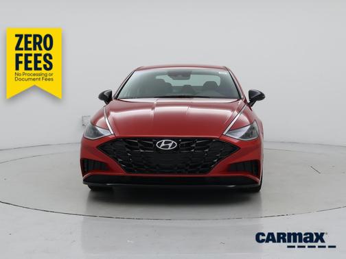 Red 2021 Hyundai SONATA SEL Plus