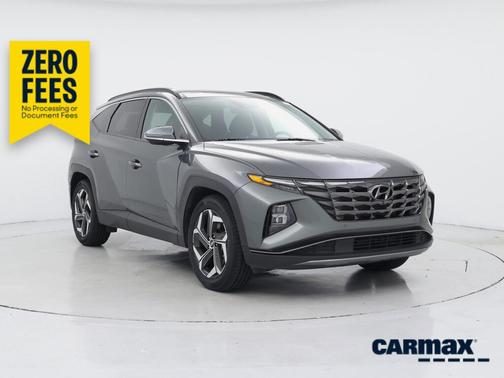 Gray 2022 Hyundai TUCSON Limited