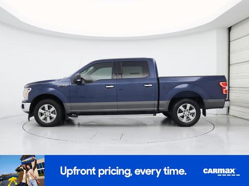 Blue 2018 Ford F-150 XLT