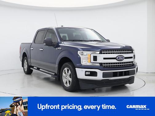 Blue 2018 Ford F-150 XLT