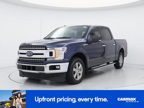 Blue 2018 Ford F-150 XLT
