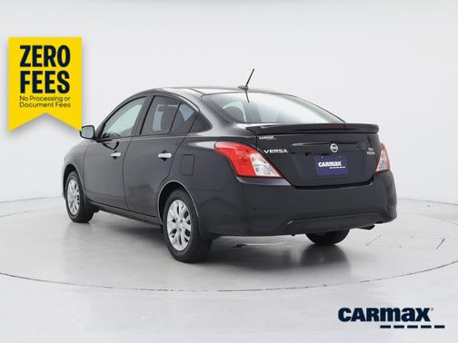 Black 2017 Nissan Versa SV