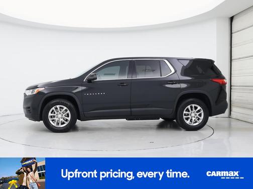 Black 2021 Chevrolet Traverse LS