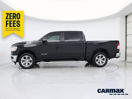 Black 2021 RAM 1500 Bighorn